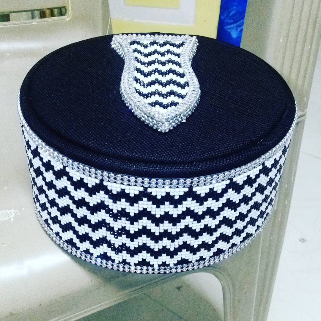 Gumbad e raza diamond cap with nailan e 