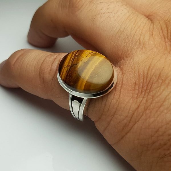 Tiger Eye Stone Ring - Iconic Ring